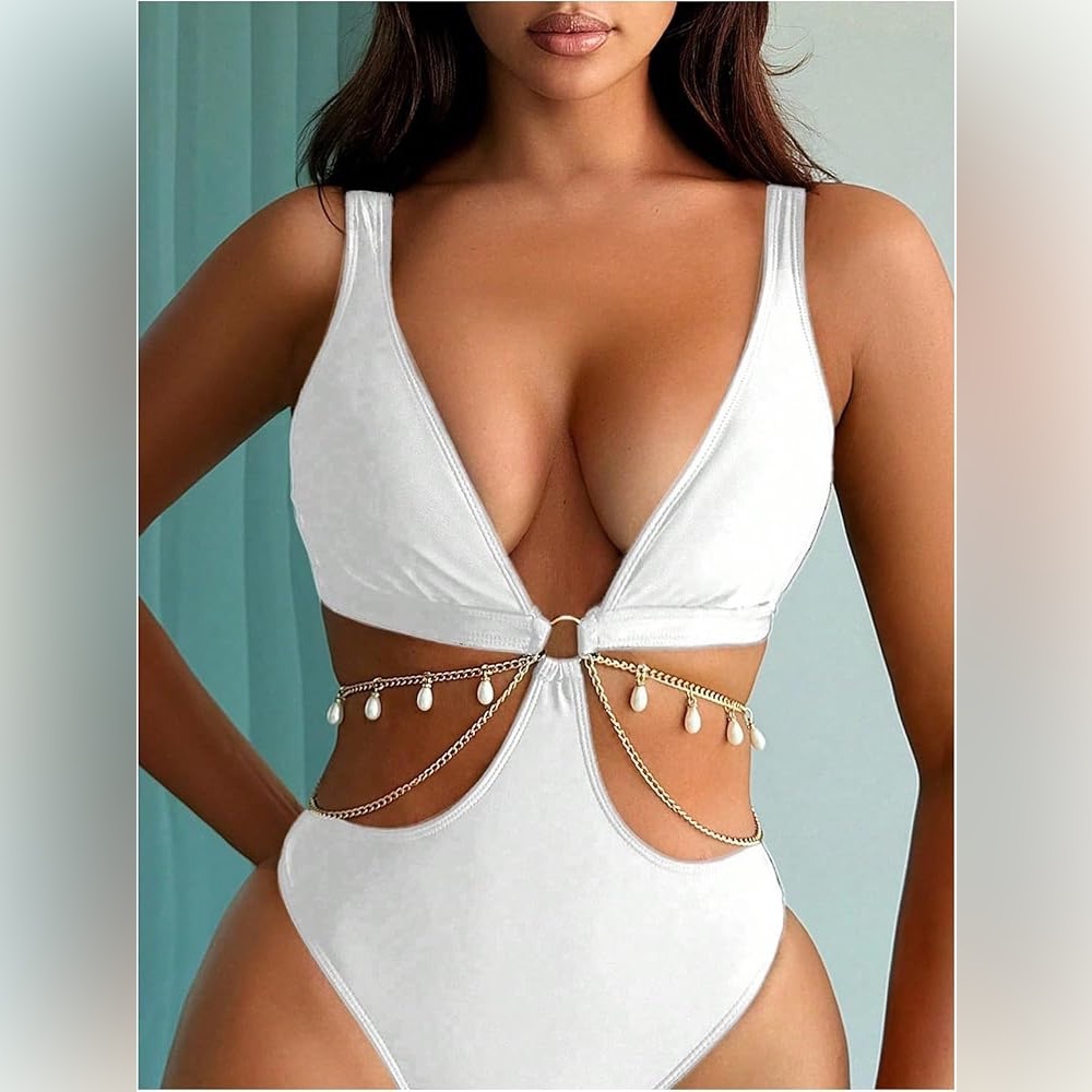 Cutout One-Piece swim - Picture 2 of 5
